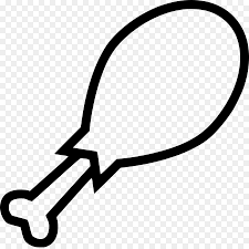 Раскраска с мясным окороком или окорочком