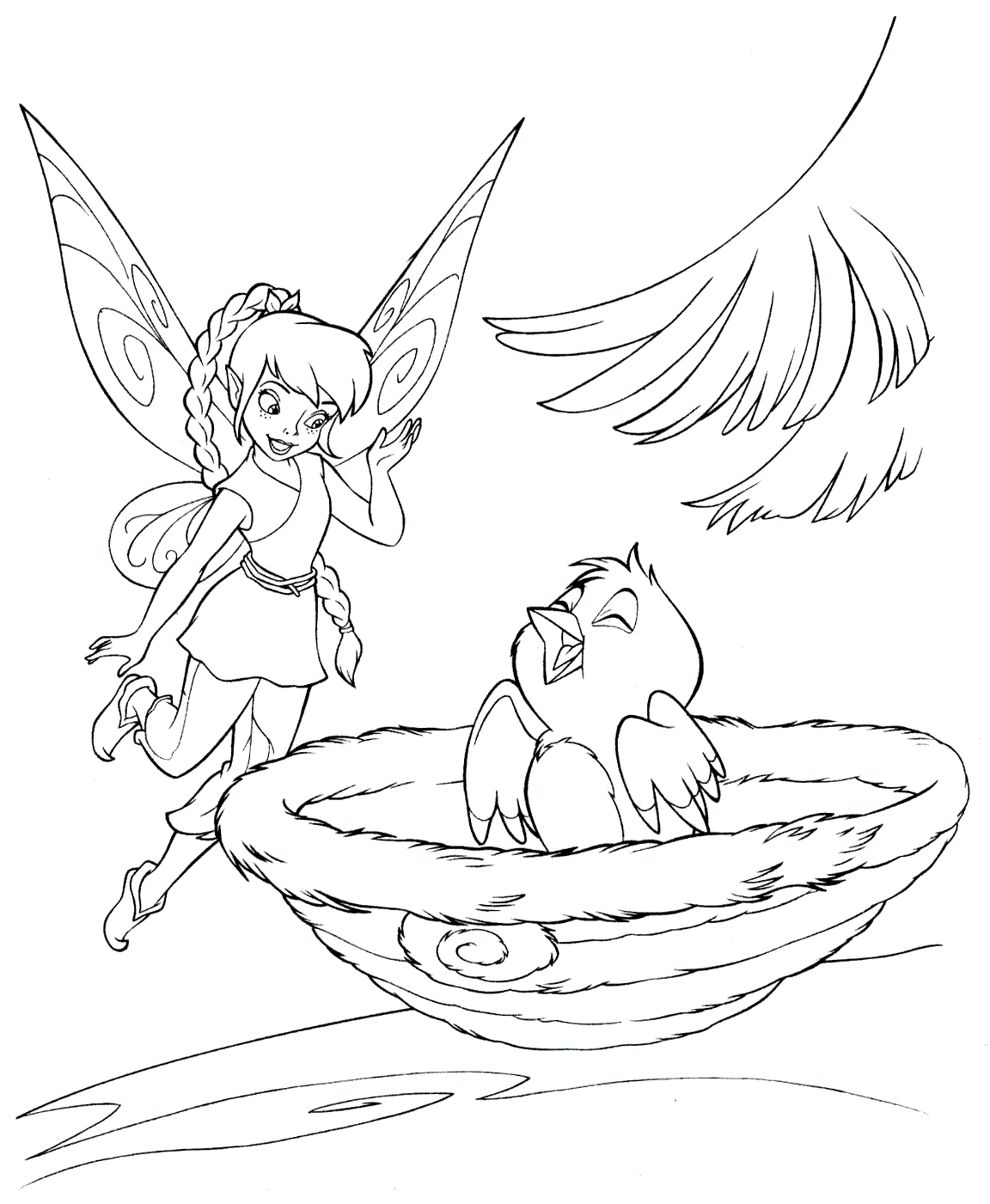 Раскраски с феями