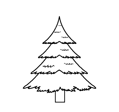 Контуры шаблоны деревьев для вырезания скачать бесплатно онлайн и распечатать