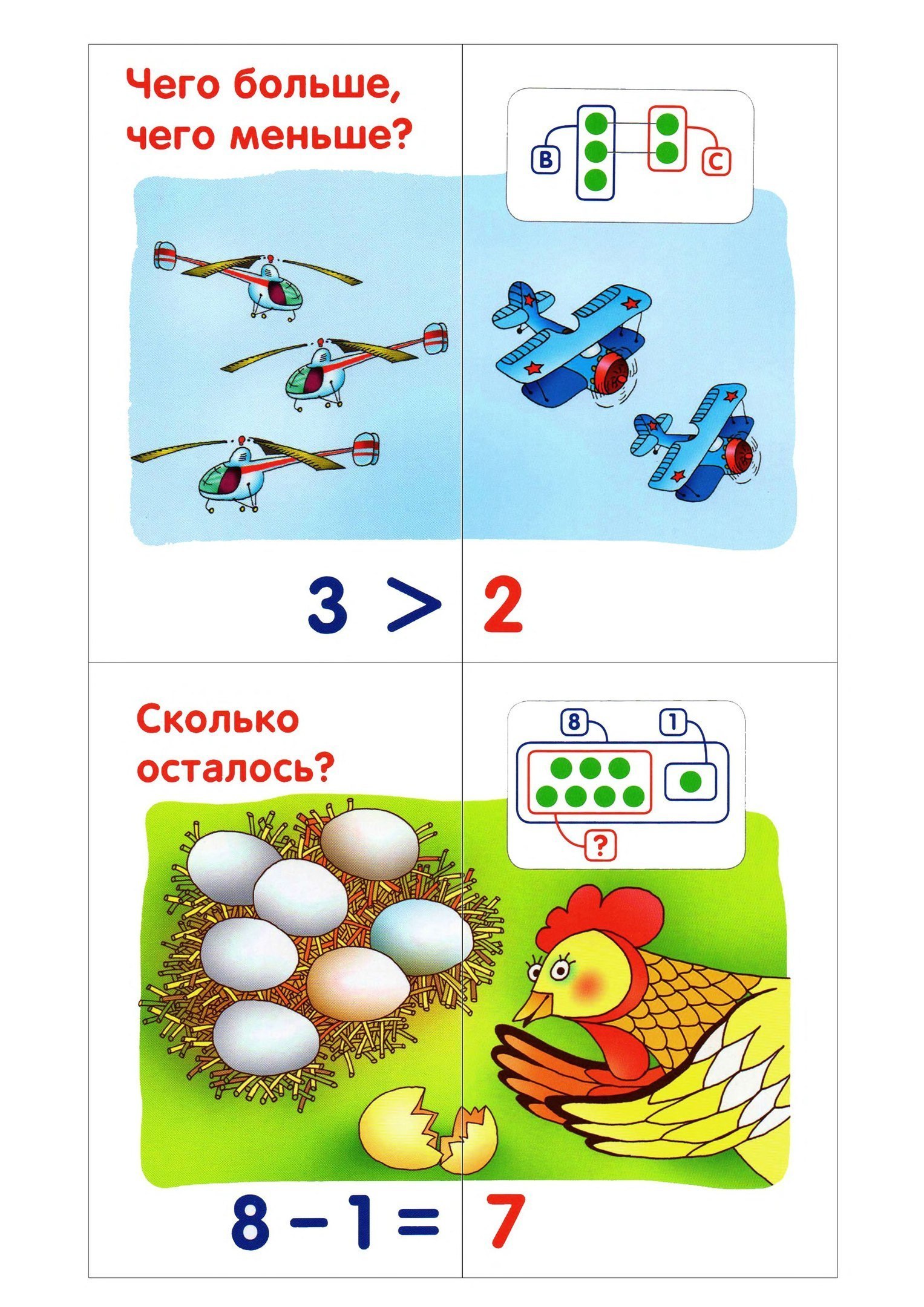 Учим цифры. Счет в пределах 10