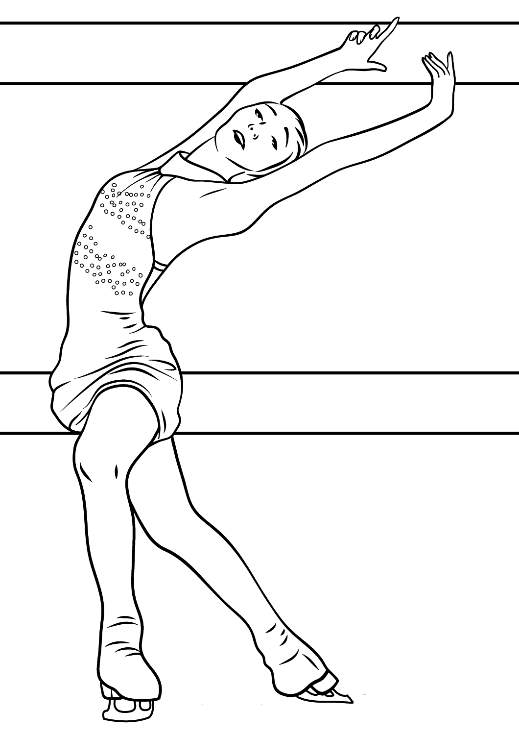 Катание не льду фигуристов. Фигурное катание в коньках