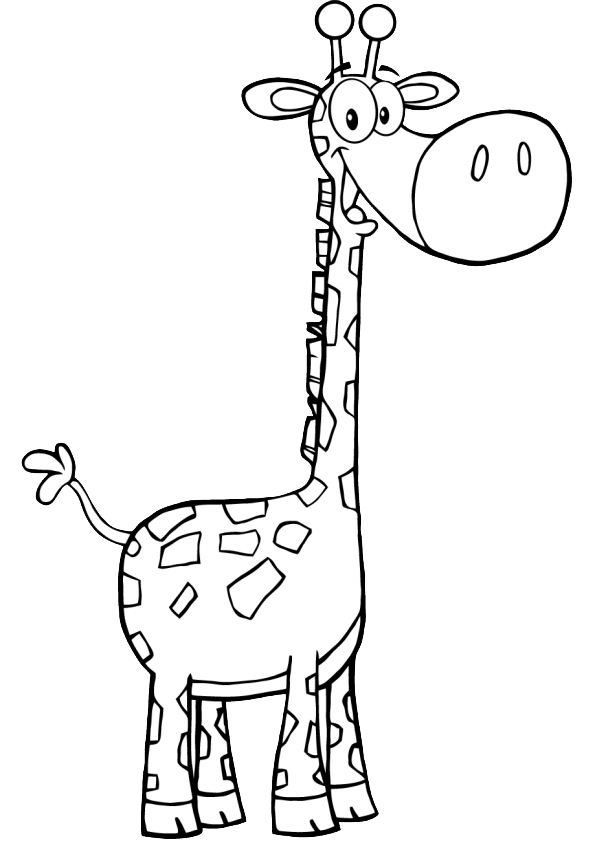 Животные Африки. Жираф