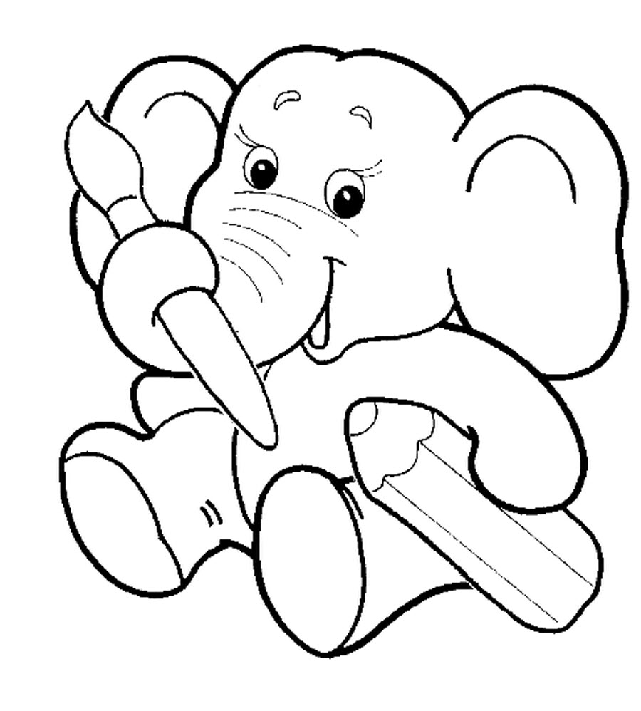 Раскраски для девочек 3 года