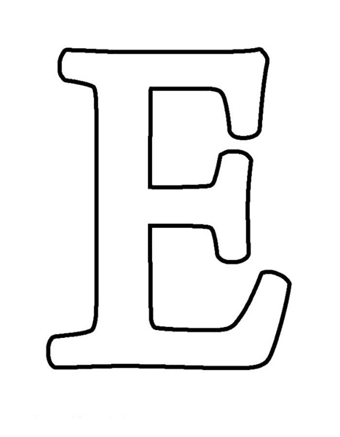 Шаблоны и трафареты букв для вырезания скачать и распечатать бесплатно онлайн