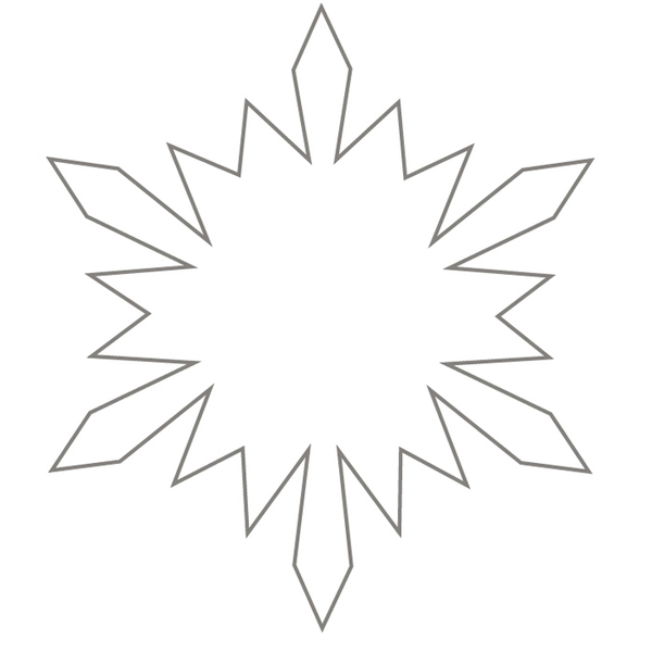 Скачать новогодние снежинки. Как вырезать из бумаги снежинку. 