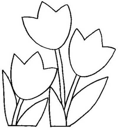 Контуры цветов для вырезания скрапбукинга поделок и аппликаций скачать беспла...