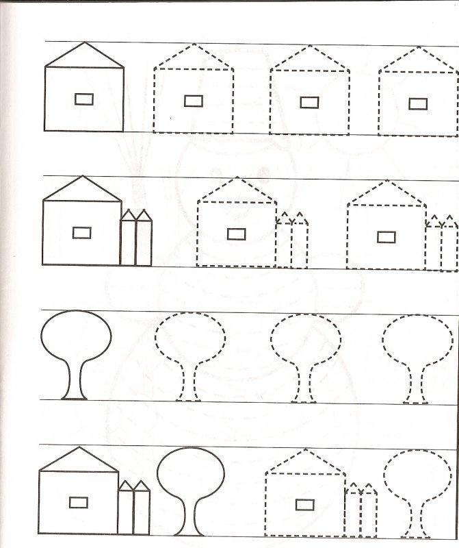Прописи для подготовке к школе. Прописи для детей возрастом 4-5 лет. 
