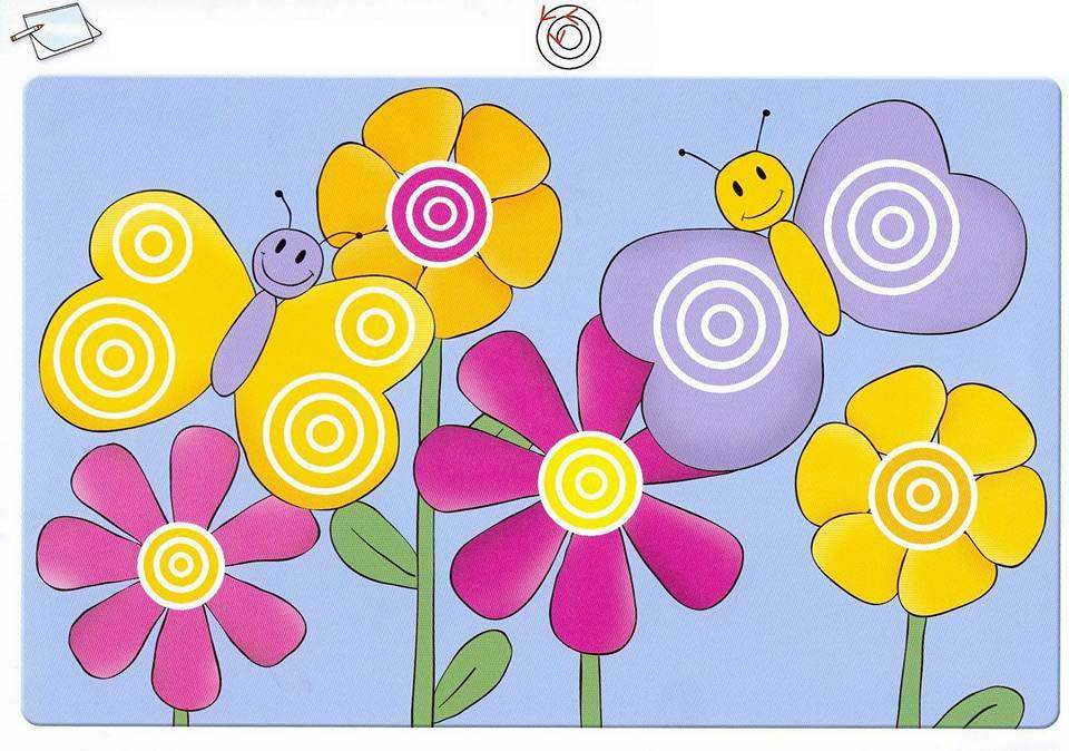 Прописи с заданиями для подготовки руки к письму. Найди узор и обведи по образцу