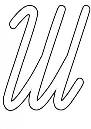 Шаблоны и трафареты букв для вырезания скачать и распечатать бесплатно онлайн