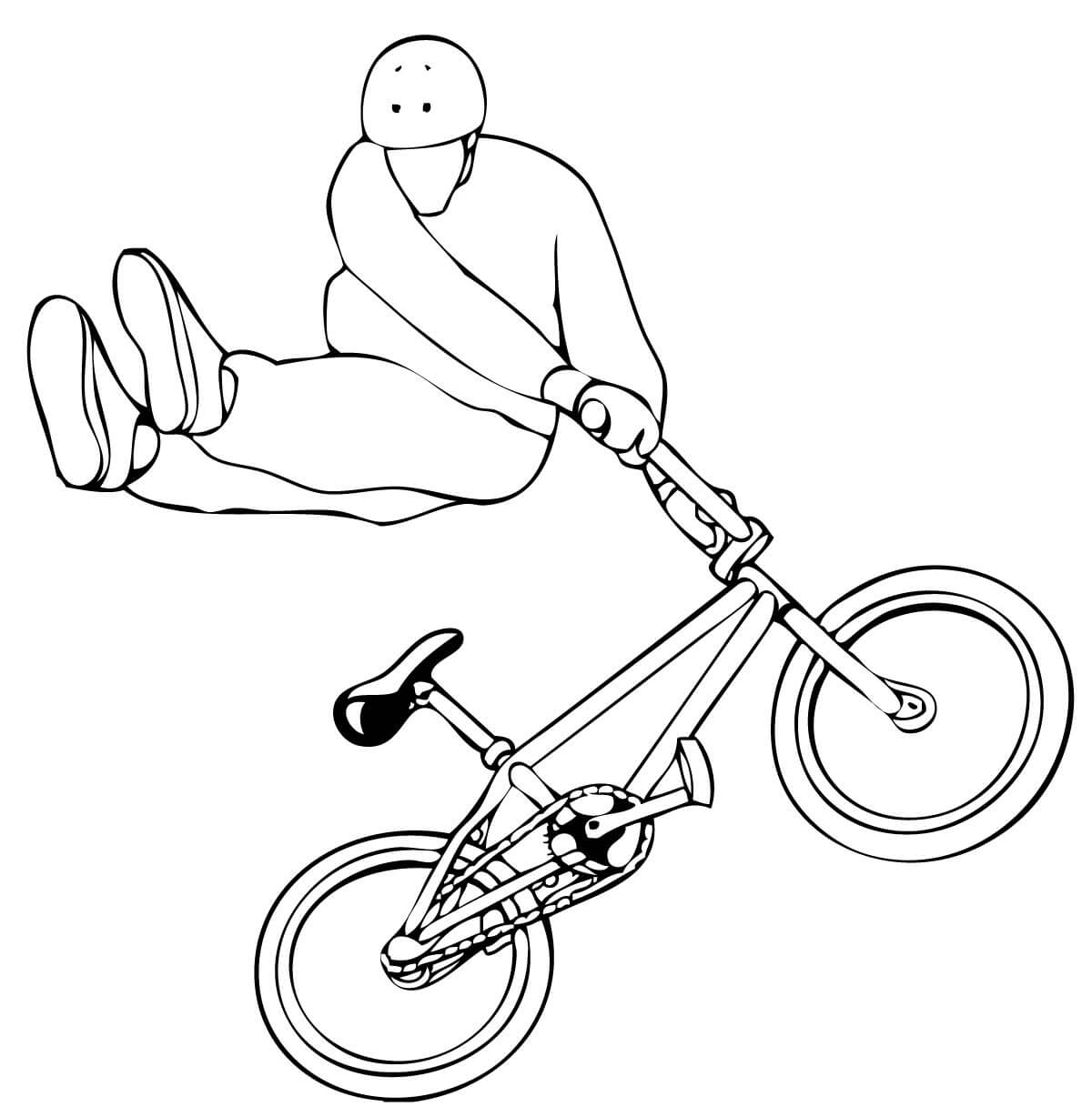Раскраски с велосипедами. Велоспорт