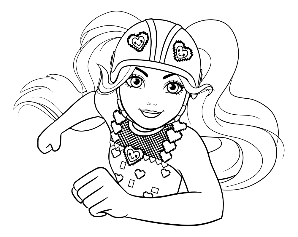 Раскраски с куклами Барби