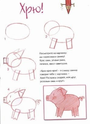 Учимся рисовать поэтапно животных и насекомых