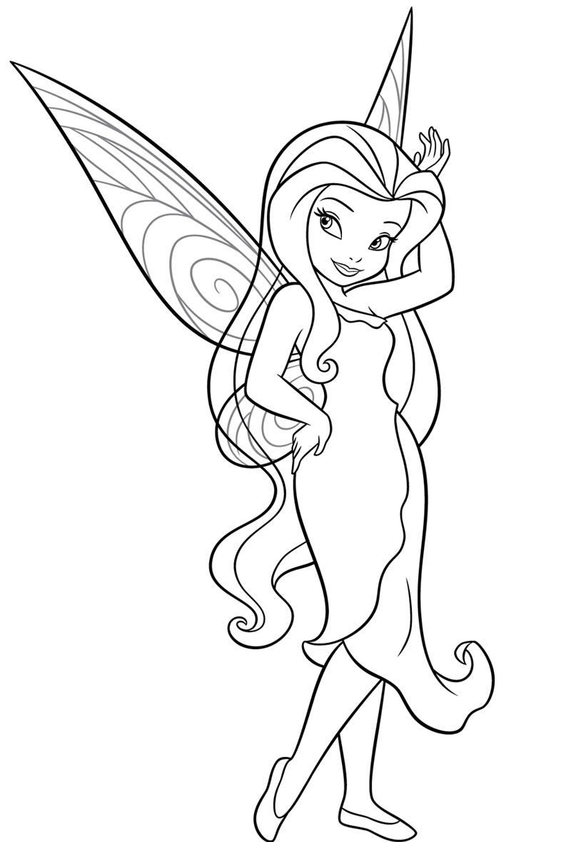 Раскраски с феями