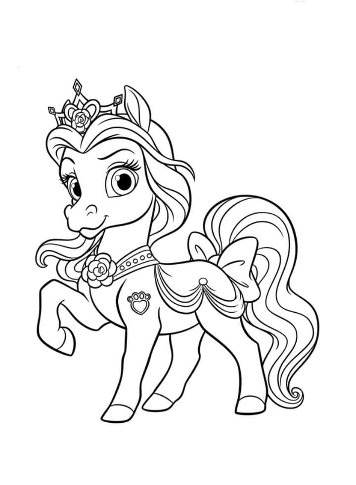 Раскраски с животными для девочек