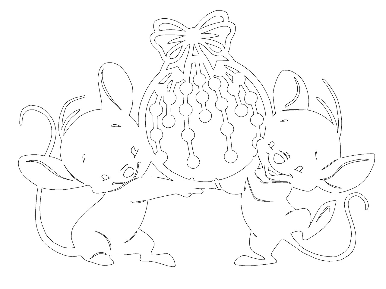 Узоры на новый год. Вытынанки