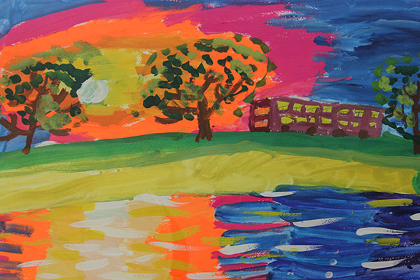 дети рисуют как я провел лето. Детские рисунки про лето