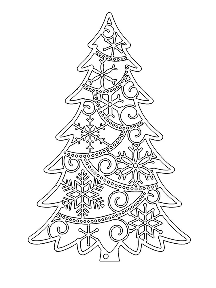 Узоры на новый год. Вытынанки