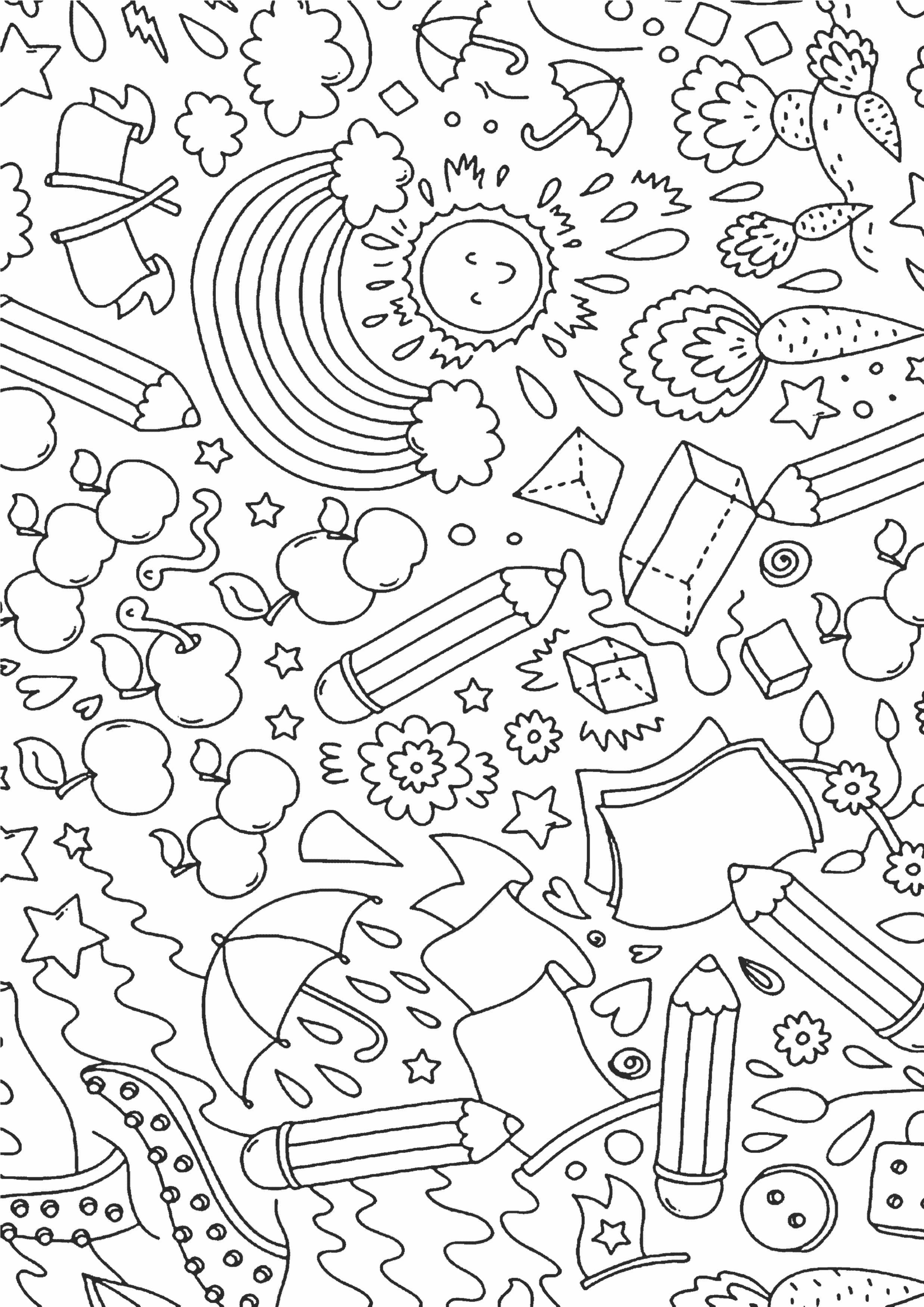 Раскраски антистресс для девочек