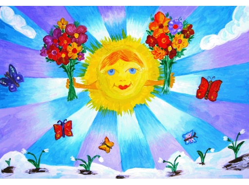 дети рисуют как я провел лето. Детские рисунки про лето