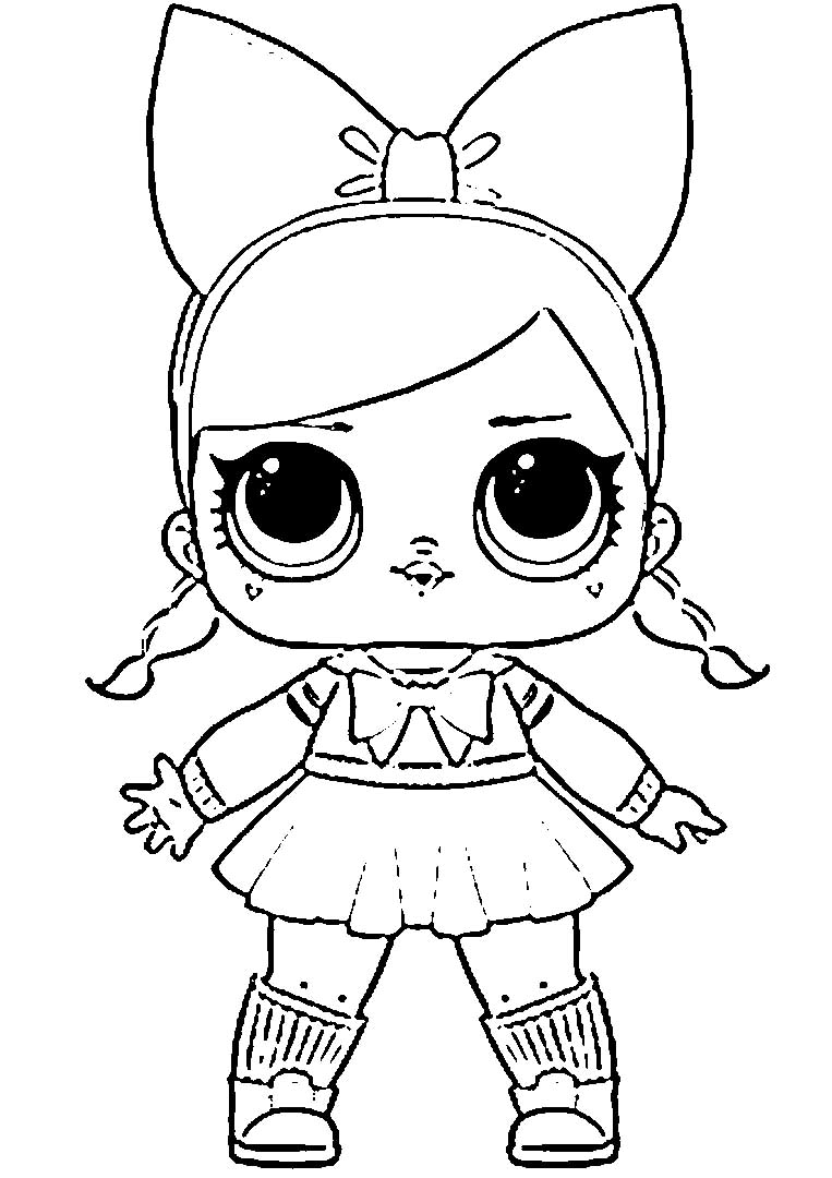 Раскраски куклы лол для девочек скачать бесплатно онлайн
