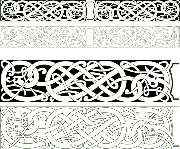 Узоры для вырезания оформления окон для оформления праздников, резьбы по дере...