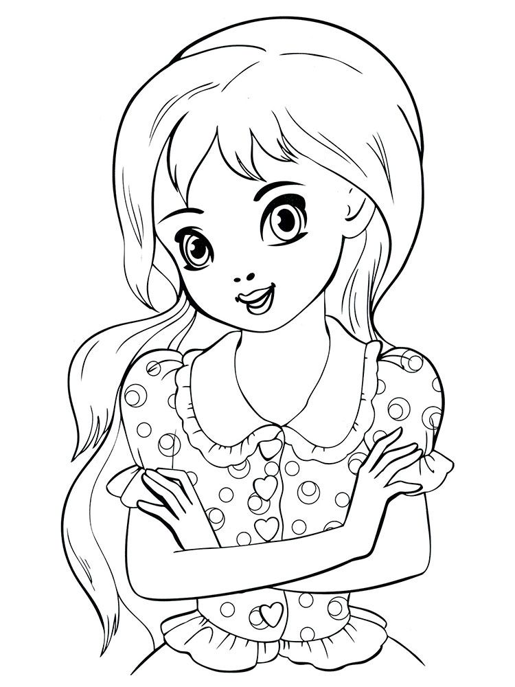 раскраски для девочек 12 лет