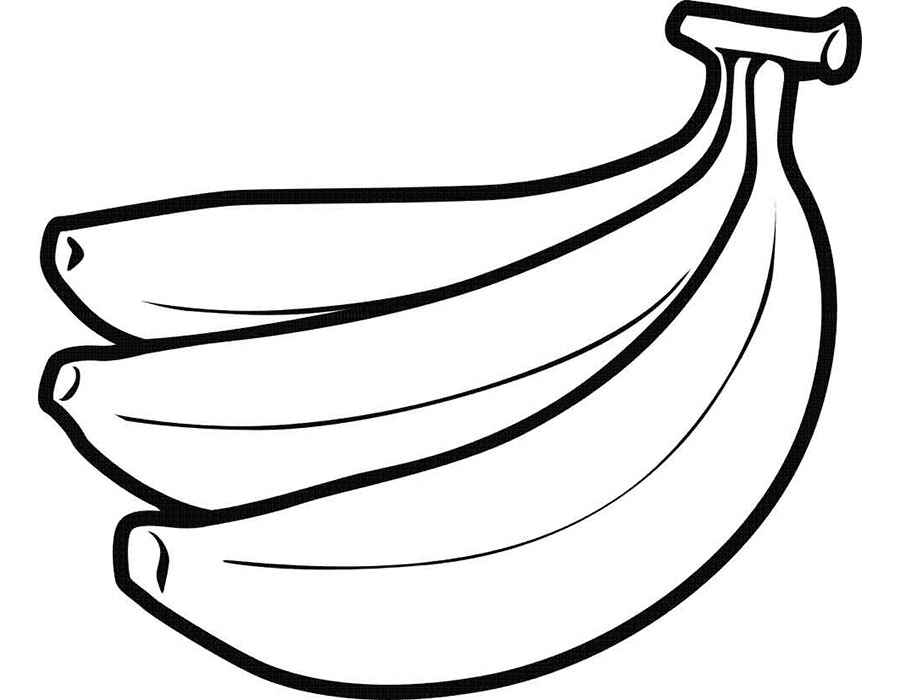 Детские раскраски для раннего развития детей с фруктами и ягодами 