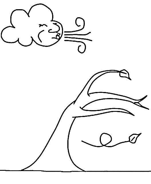 Облака и туча