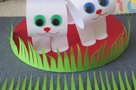 Аппликации на пасху. Пасхальный заяц