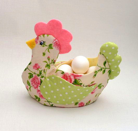 Идеи для поделок к пасхе выкройка и поделка курицы