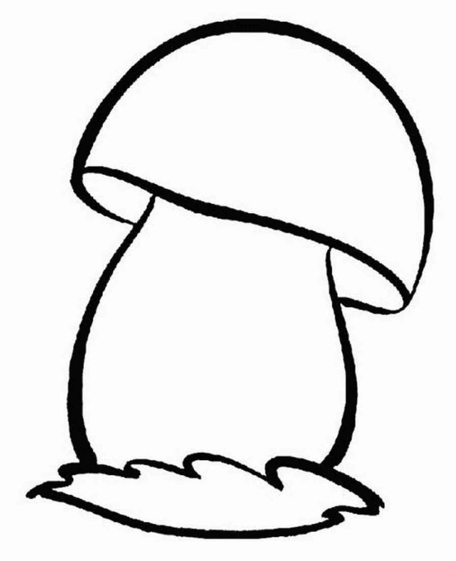 Раскраски грибов скачать и распечатать онлайн бесплатно