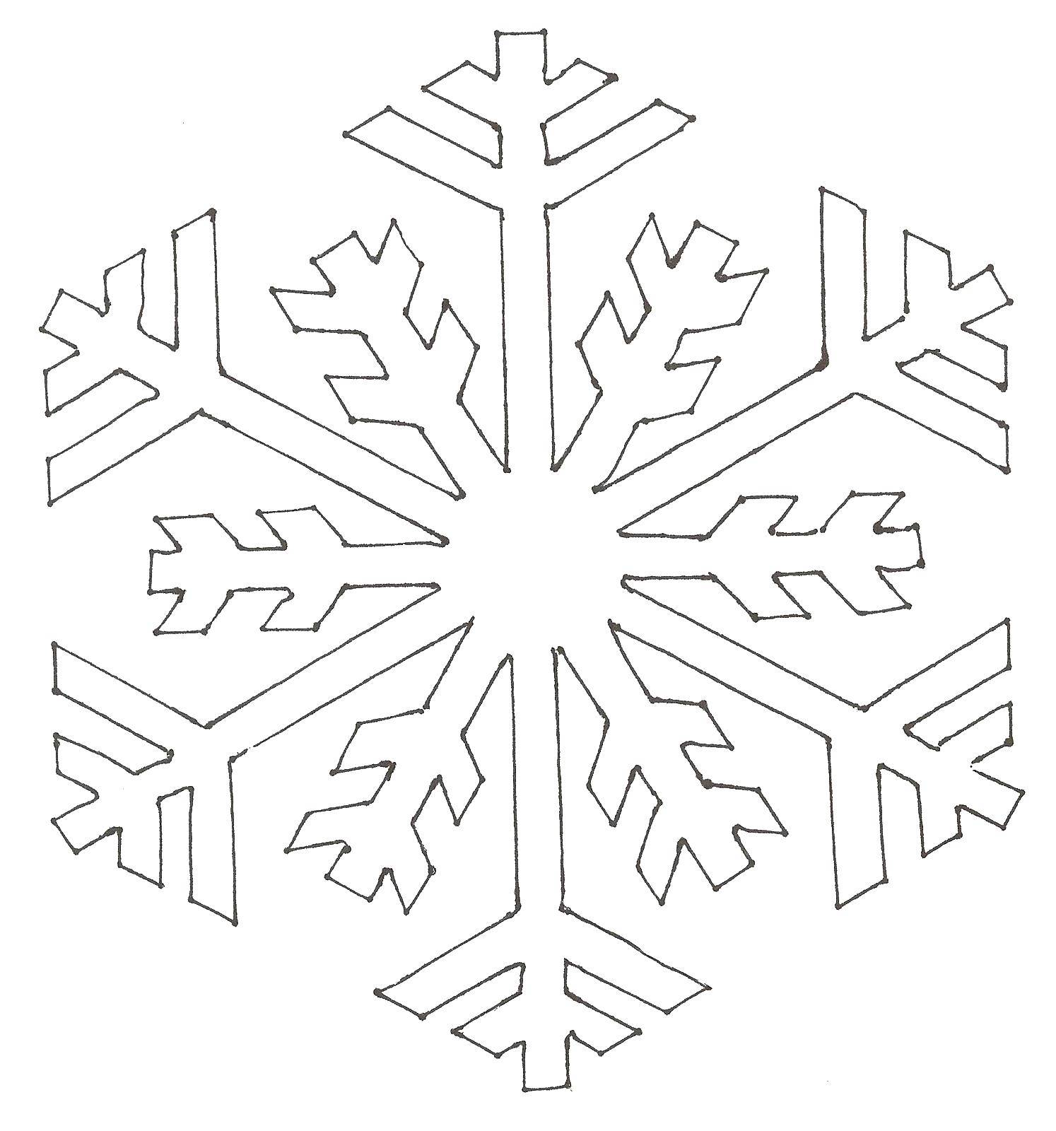 Скачать новогодние снежинки. Как вырезать из бумаги снежинку. 