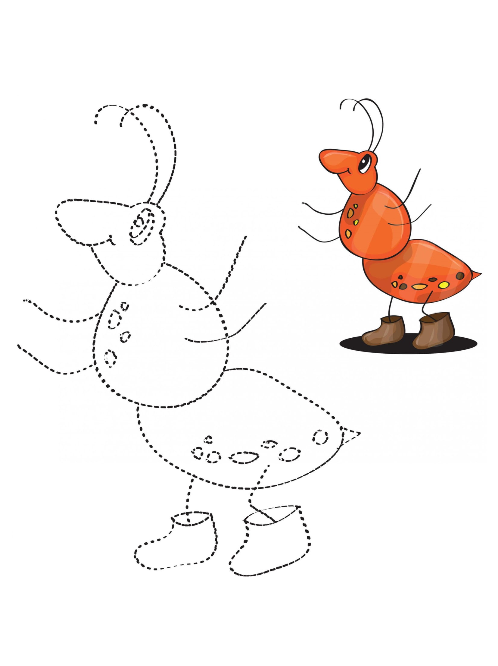 Соедини по точкам