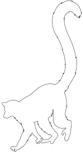 Контуры и шаблоны животных для вырезания раскрашивания или аппликации
