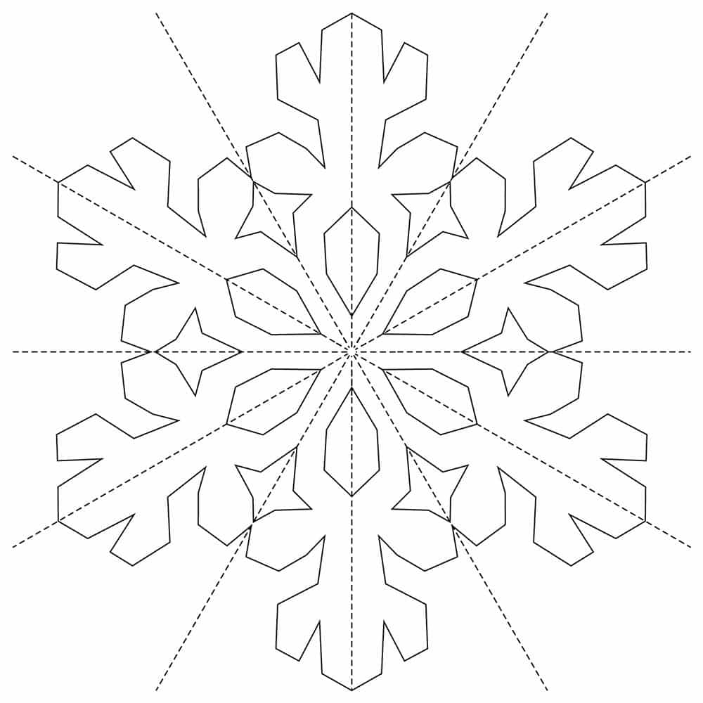 Скачать новогодние снежинки. Как вырезать из бумаги снежинку. 