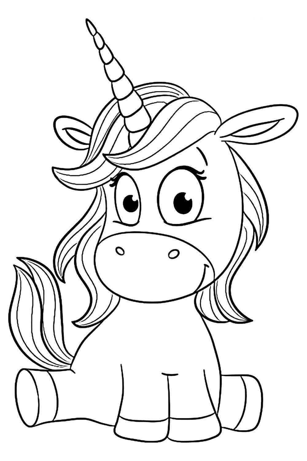 Миленькая пони единорог