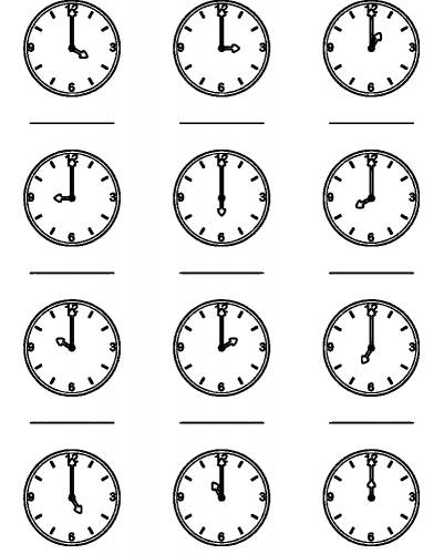 Учимся определять время по стрелочным часам. Задачи про стрелочные часы