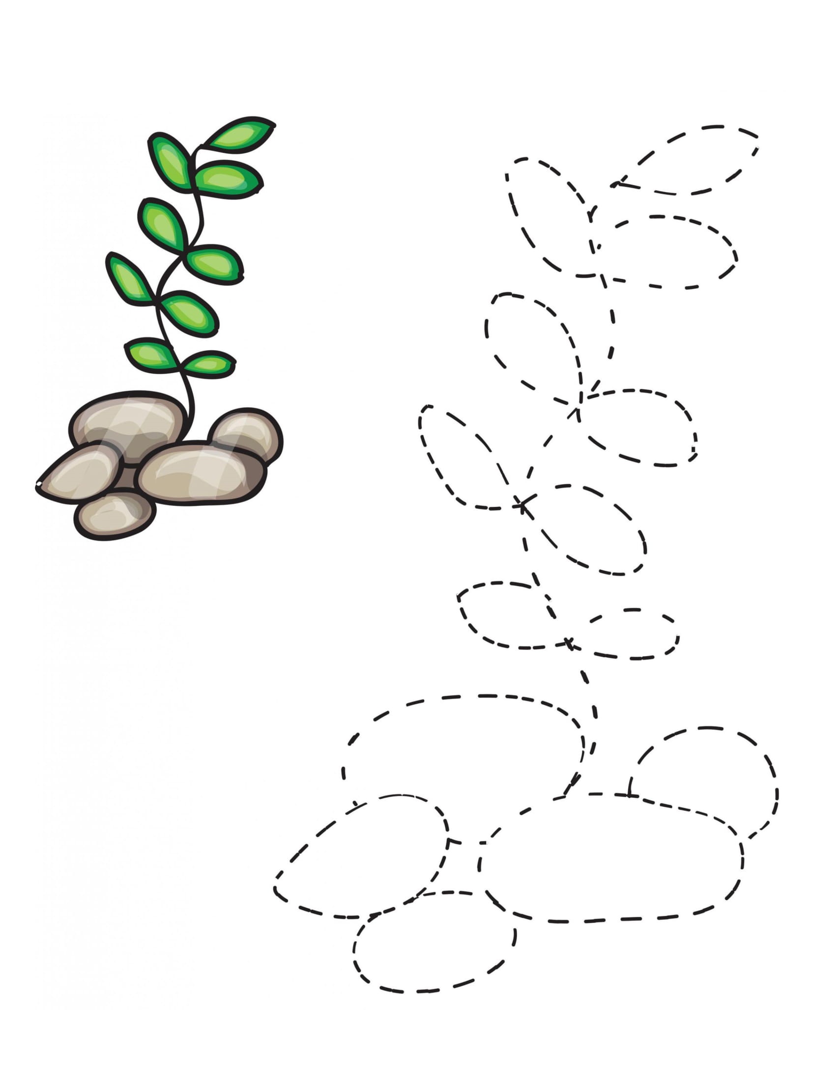 Нарисуй по точкам по образцу