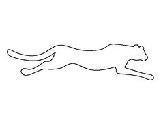 Контуры и шаблоны животных для вырезания раскрашивания или аппликации