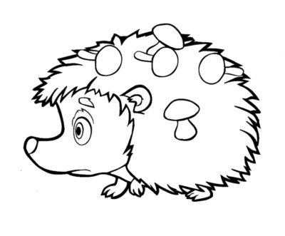 Раскраски для маленьких с жирным контуром