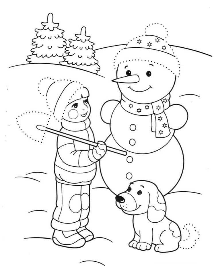 Задания для подготовки руки к письму. Соедини точки и раскрась 