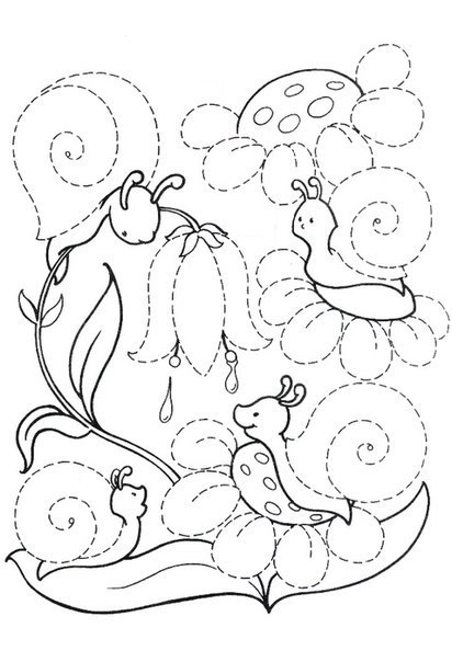 Раскраски для развития мелкой моторики