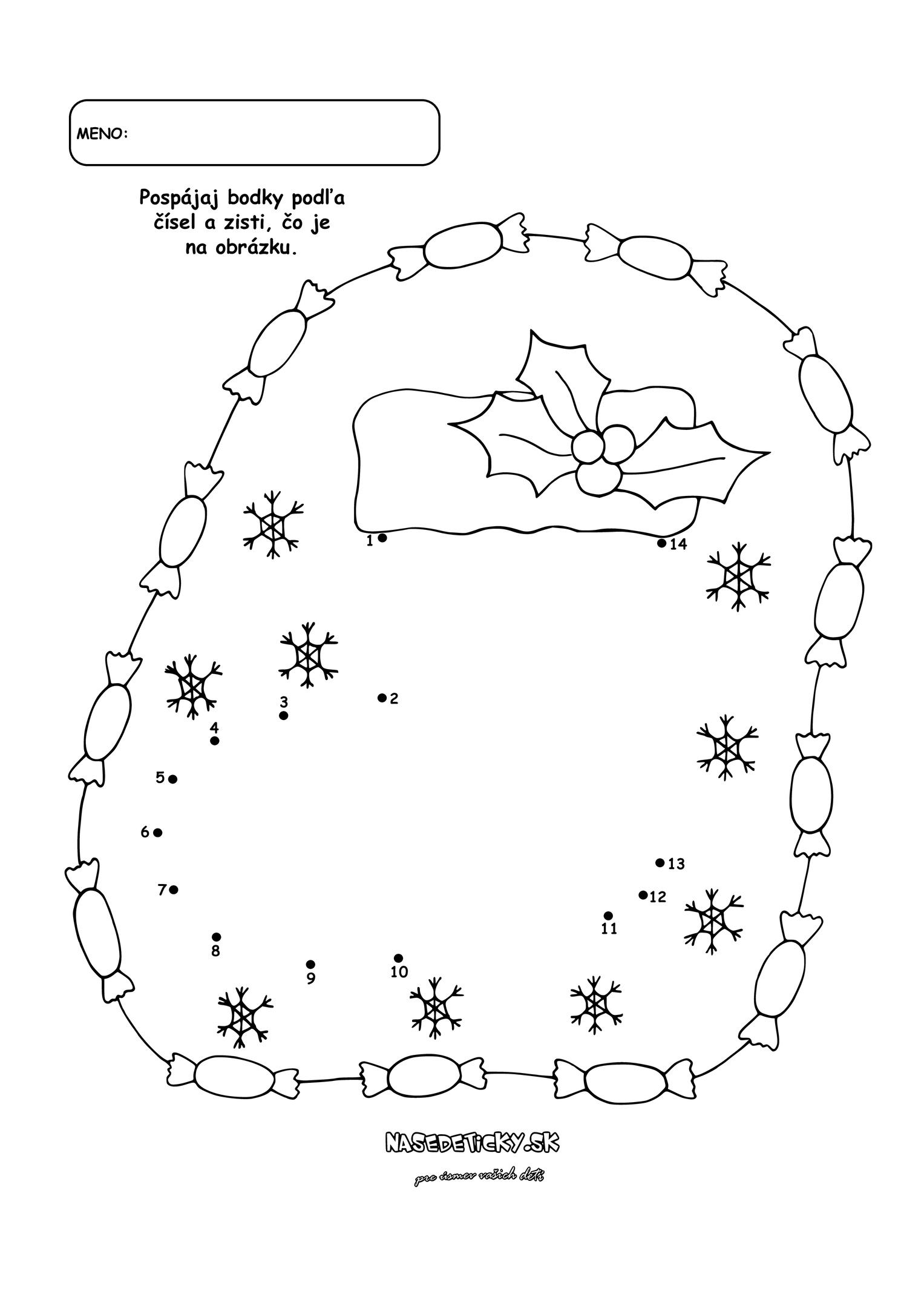 Новогодние задания для раннего развития детей