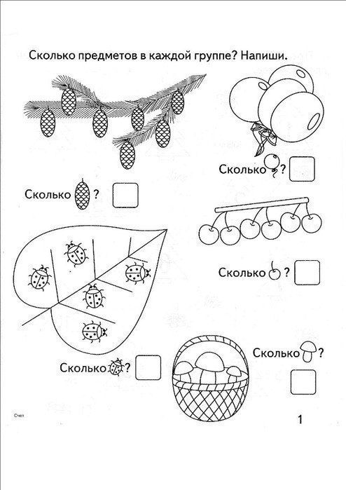Задания в которых нужно выполнить задания с цифрами.