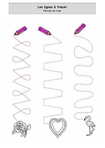 Простые графомоторные дорожки 
