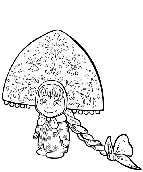 раскраски для девочек 5 лет