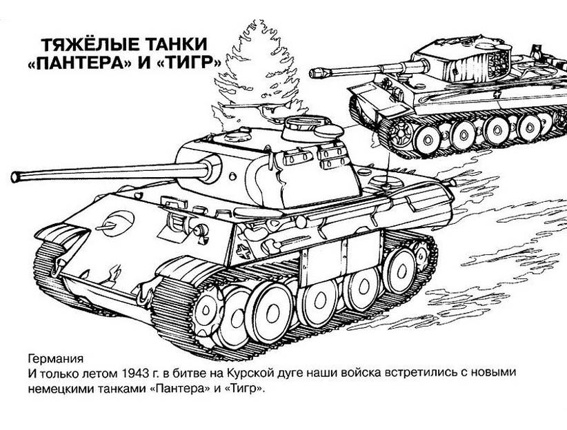 Военная техника. Танки первой и второй мировой войны а так же современные танки