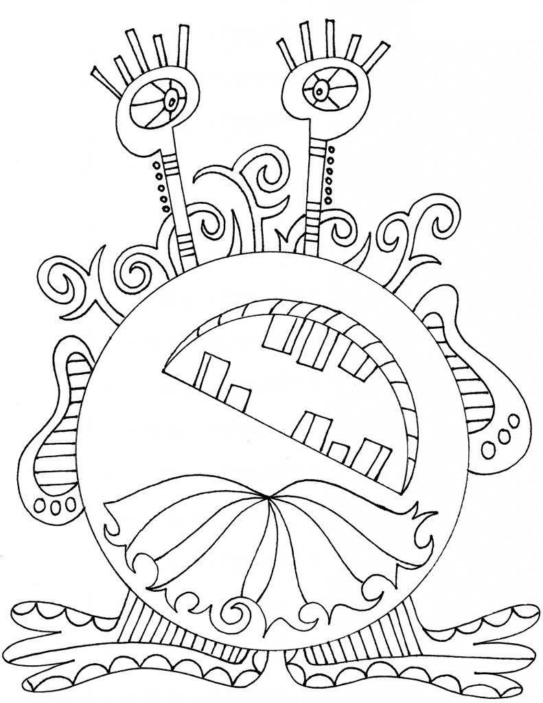 инопланетяне с разным количеством глаз. одноглазые двухглазые трехглазые