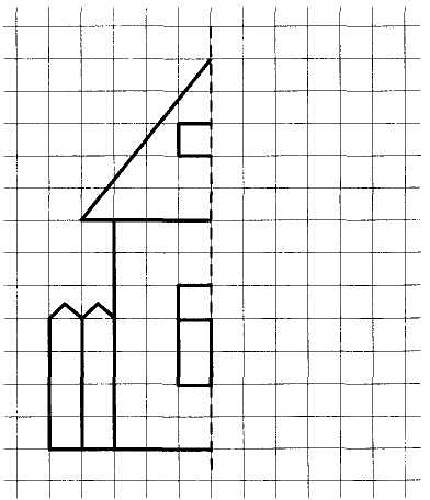 Дорисуй по клеткам. Продолжи узор. Нарисуй половинку. Рисование по клеточкам