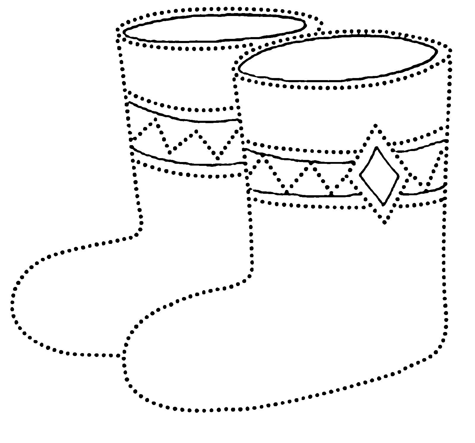 Раскраски с валенками